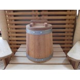 Кадка дубовая вощёная 10 литров